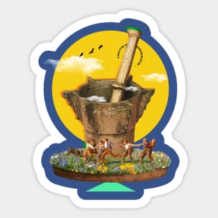 Moroccan food hammer Sticker